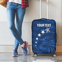 United States Rugby Custom Luggage Cover USA Eagle Go Champions - Wonder Print Shop
