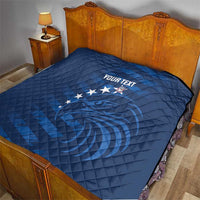 United States Rugby Custom Quilt USA Eagle Go Champions - Wonder Print Shop