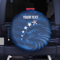 United States Rugby Custom Spare Tire Cover USA Eagle Go Champions - Wonder Print Shop