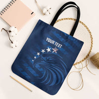 United States Rugby Custom Tote Bag USA Eagle Go Champions - Wonder Print Shop
