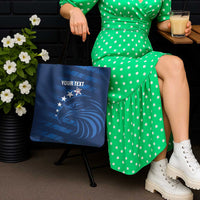 United States Rugby Custom Tote Bag USA Eagle Go Champions - Wonder Print Shop