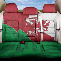 Wales Rugby Custom Back Car Seat Cover Go Cymru Yma O Hyd - Wonder Print Shop