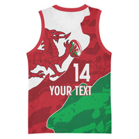Wales Rugby Custom Basketball Jersey Go Cymru Yma O Hyd - Wonder Print Shop
