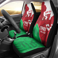 Wales Rugby Custom Car Seat Cover Go Cymru Yma O Hyd - Wonder Print Shop