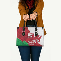 Wales Rugby Custom Leather Bag Go Cymru Yma O Hyd - Wonder Print Shop
