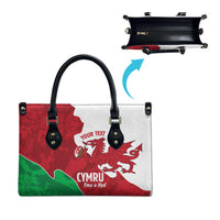 Wales Rugby Custom Leather Bag Go Cymru Yma O Hyd - Wonder Print Shop
