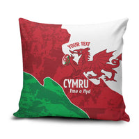 Wales Rugby Custom Pillow Cover Go Cymru Yma O Hyd - Wonder Print Shop