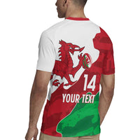 Wales Rugby Custom Rugby Jersey Go Cymru Yma O Hyd - Wonder Print Shop