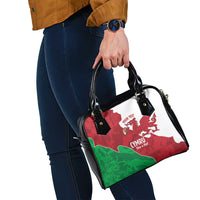 Wales Rugby Custom Shoulder Handbag Go Cymru Yma O Hyd - Wonder Print Shop