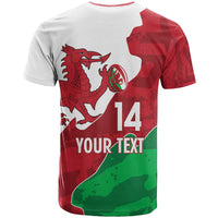 Wales Rugby Custom T Shirt Go Cymru Yma O Hyd - Wonder Print Shop