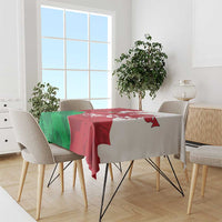 Wales Rugby Custom Tablecloth Go Cymru Yma O Hyd - Wonder Print Shop