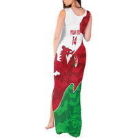 Wales Rugby Custom Tank Maxi Dress Go Cymru Yma O Hyd - Wonder Print Shop