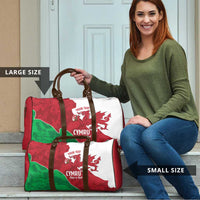 Wales Rugby Custom Travel Bag Go Cymru Yma O Hyd - Wonder Print Shop
