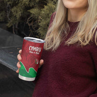 Wales Rugby Custom Tumbler Cup Go Cymru Yma O Hyd - Wonder Print Shop