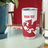 Wales Rugby Custom Tumbler Cup Go Cymru Yma O Hyd - Wonder Print Shop