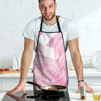 Scotland Rugby Custom Apron Go Scottish Thistle Pink Version - Wonder Print Shop