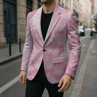 Scotland Rugby Custom Blazer Go Scottish Thistle Pink Version - Wonder Print Shop