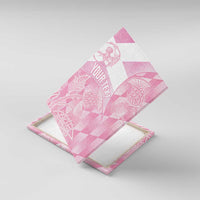 Scotland Rugby Custom Canvas Wall Art Go Scottish Thistle Pink Version - Wonder Print Shop