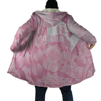 Scotland Rugby Custom Cloak Go Scottish Thistle Pink Version - Wonder Print Shop