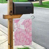 Scotland Rugby Custom Garden Flag Go Scottish Thistle Pink Version - Wonder Print Shop