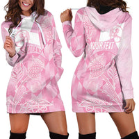 Scotland Rugby Custom Hoodie Dress Go Scottish Thistle Pink Version - Wonder Print Shop