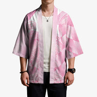 Scotland Rugby Custom Kimono Go Scottish Thistle Pink Version - Wonder Print Shop