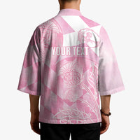 Scotland Rugby Custom Kimono Go Scottish Thistle Pink Version - Wonder Print Shop