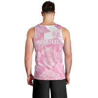 Scotland Rugby Custom Men Tank Top Go Scottish Thistle Pink Version - Wonder Print Shop