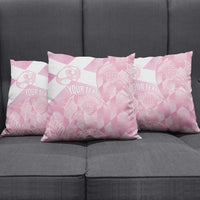 Scotland Rugby Custom Pillow Cover Go Scottish Thistle Pink Version - Wonder Print Shop