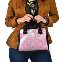 Scotland Rugby Custom Shoulder Handbag Go Scottish Thistle Pink Version - Wonder Print Shop