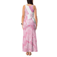 Scotland Rugby Custom Tank Maxi Dress Go Scottish Thistle Pink Version - Wonder Print Shop