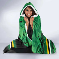 Persionalized Dominica 1978 Hooded Blanket Dominik Independence Anniversary Grunge Style