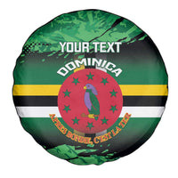 Persionalized Dominica 1978 Spare Tire Cover Dominik Independence Anniversary Grunge Style - Wonder Print Shop