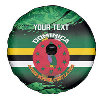 Persionalized Dominica 1978 Spare Tire Cover Dominik Independence Anniversary Grunge Style - Wonder Print Shop