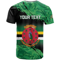 Persionalized Dominica 1978 T Shirt Dominik Independence Anniversary Grunge Style - Wonder Print Shop
