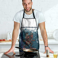 Gruss vom Krampus Christmas Apron Creepy Xmas Devil - Wonder Print Shop