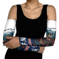 Gruss vom Krampus Christmas Arm Sleeves Creepy Xmas Devil - Wonder Print Shop