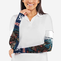 Gruss vom Krampus Christmas Arm Sleeves Creepy Xmas Devil - Wonder Print Shop