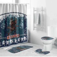Gruss vom Krampus Christmas Bathroom Set Creepy Xmas Devil - Wonder Print Shop