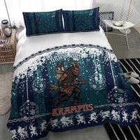 Gruss vom Krampus Christmas Bedding Set Creepy Xmas Devil - Wonder Print Shop