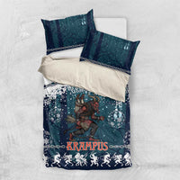 Gruss vom Krampus Christmas Bedding Set Creepy Xmas Devil - Wonder Print Shop