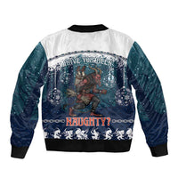 Gruss vom Krampus Christmas Bomber Jacket Creepy Xmas Devil - Wonder Print Shop