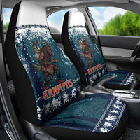 Gruss vom Krampus Christmas Car Seat Cover Creepy Xmas Devil - Wonder Print Shop