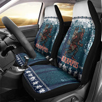Gruss vom Krampus Christmas Car Seat Cover Creepy Xmas Devil - Wonder Print Shop