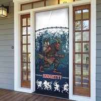 Gruss vom Krampus Christmas Door Cover Creepy Xmas Devil - Wonder Print Shop
