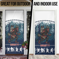 Gruss vom Krampus Christmas Door Cover Creepy Xmas Devil - Wonder Print Shop