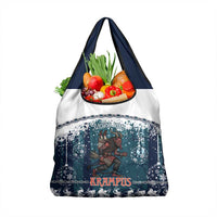Gruss vom Krampus Christmas Grocery Bag Creepy Xmas Devil - Wonder Print Shop