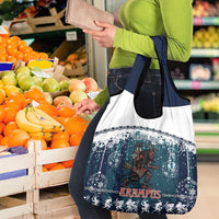 Gruss vom Krampus Christmas Grocery Bag Creepy Xmas Devil - Wonder Print Shop