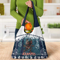 Gruss vom Krampus Christmas Grocery Bag Creepy Xmas Devil - Wonder Print Shop