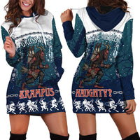 Gruss vom Krampus Christmas Hoodie Dress Creepy Xmas Devil - Wonder Print Shop